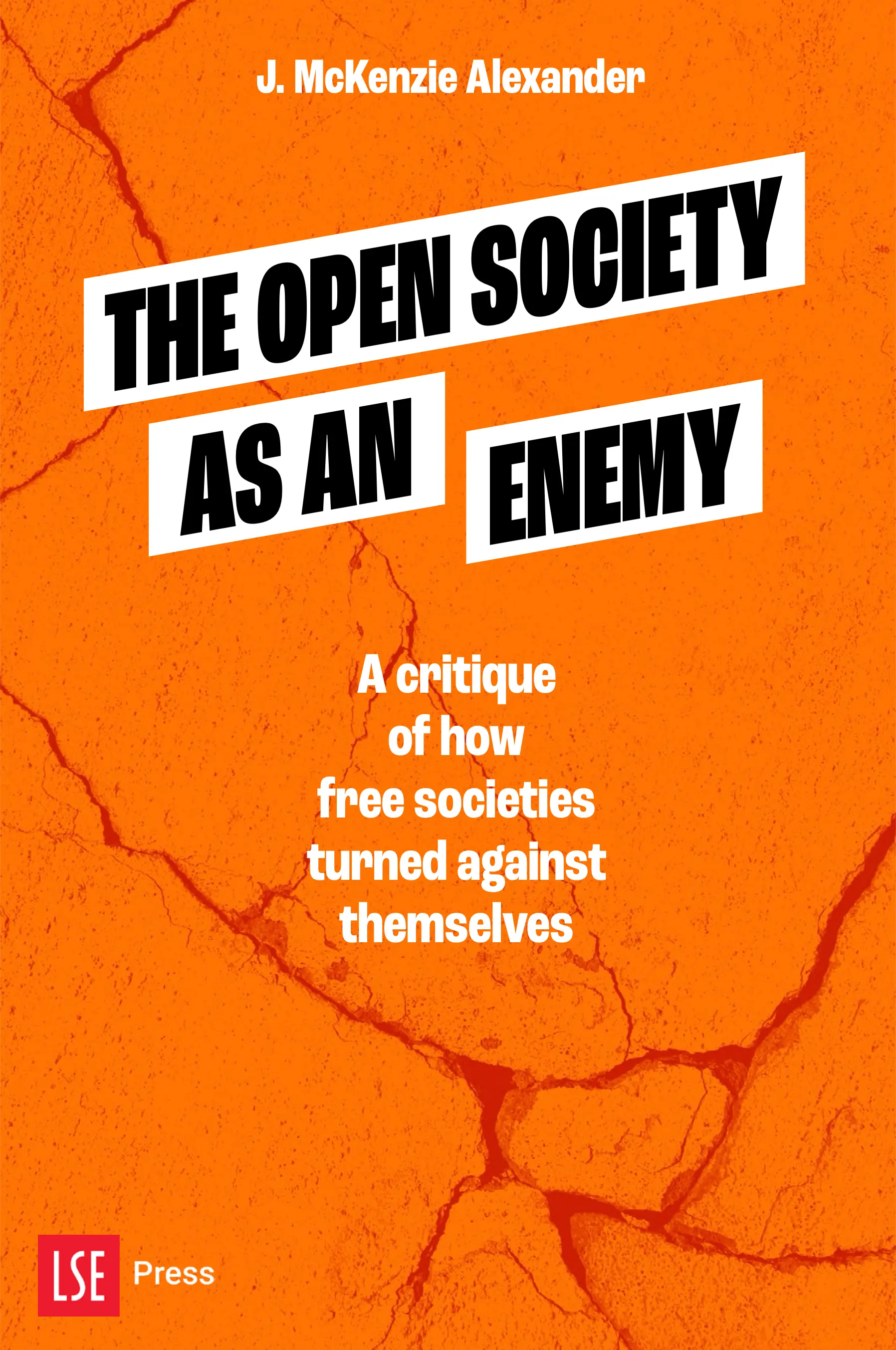The cover of the book, The Open Society as an Enemy.
